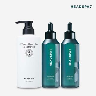 헤드스파7 롬브로단로 썬트리샴푸 500g + 리페어듀얼앰플230mlx2