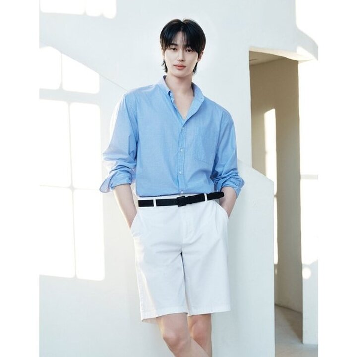 (신세계 사우스시티)지오다노 NEW [변우석] 남자 버뮤다 팬츠 105520