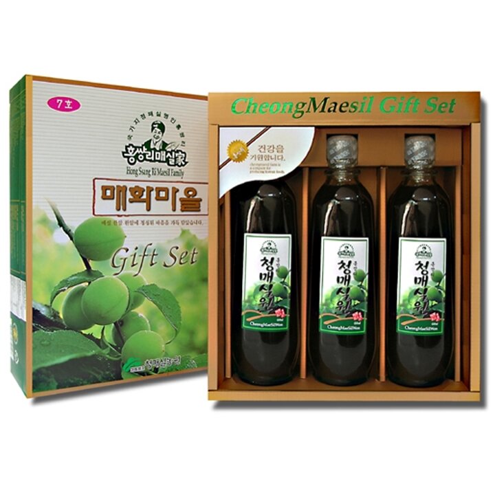 [홍쌍리청매실] 선물세트 7호(600ml 3병)