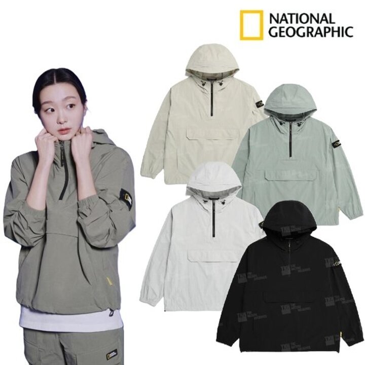 (신세계본점)남여공용 아델리 경량 우븐 스트레치 긴팔 아노락JP N232UFT140