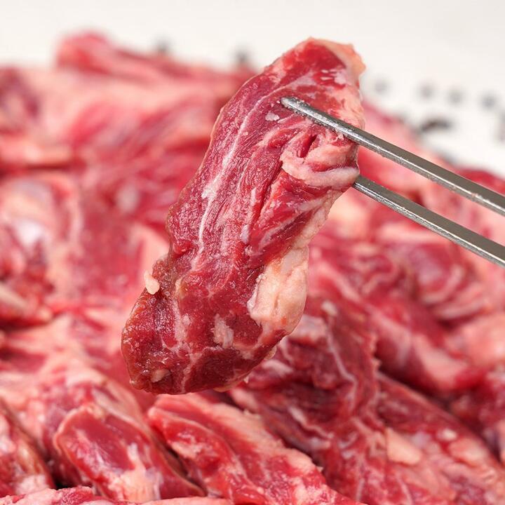 풍미가득 마블링 초이스등급 황제 갈비살 소고기 구이 200gx2팩