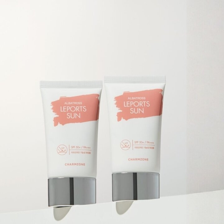 알바트로스 레포츠 선크림 50ML X 2개   징코세럼 1개 추가증정
