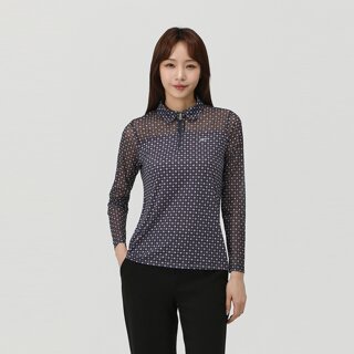 [PAT] 프린트 메쉬 티셔츠_1J45133