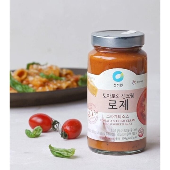 (신세계의정부점)청정원 로제 스파게티 소스 600g