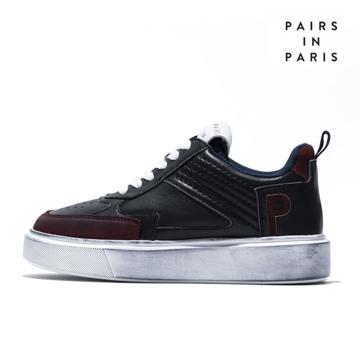 Pairs In Paris 페어스인파리 프리미어 여성 스니커즈 블랙 PPFW22001BK