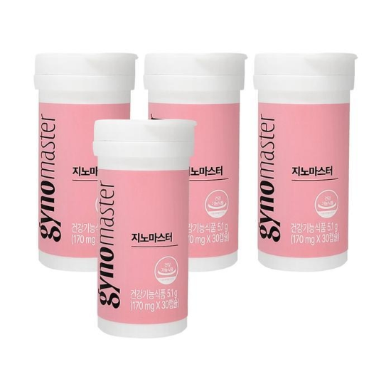 마스터바이옴 지노 마스터 170mg x 30캡슐 질유산균 질건강 4개 Ss