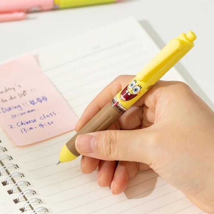 아트박스/델리 델리 스폰지밥 중성펜 젤펜 0.5mm