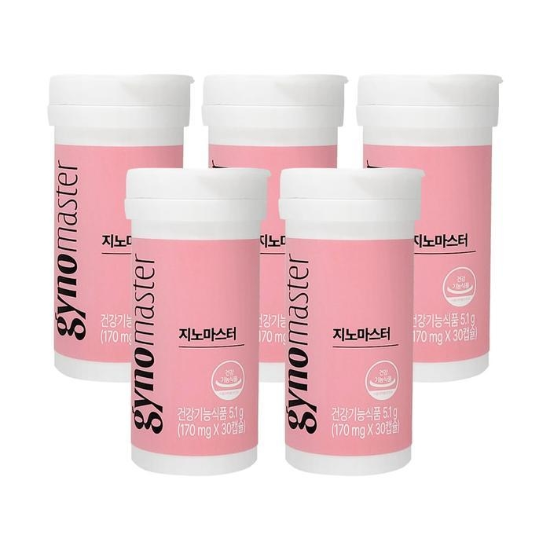 마스터바이옴 지노 마스터 170mg x 30캡슐 질유산균 질건강 5개 Ss