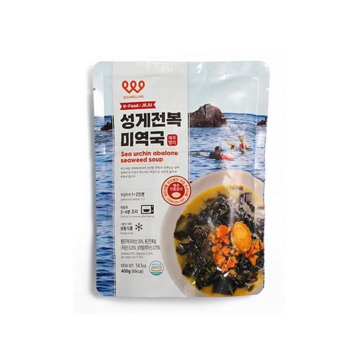 제주별미 성게전복미역국 400g x 2팩[35128473]