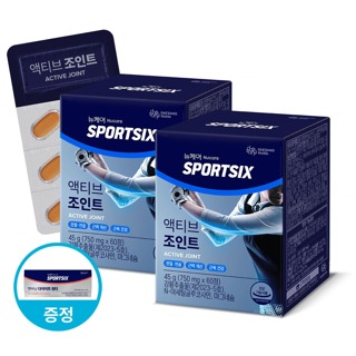 [대상웰라이프] 뉴케어 스포식스 액티브 조인트 750 mg x 60정(30일분) , 2ea