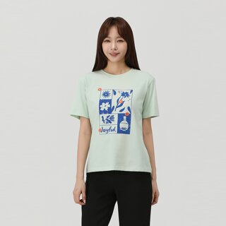 [PAT] 박스 원포인트 티셔츠_1J45309
