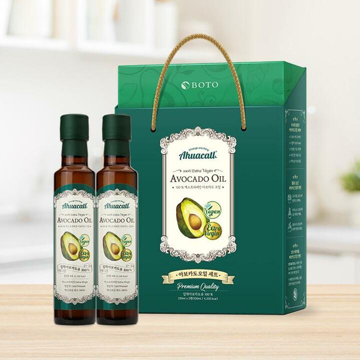 [s][보뚜] 아후카틀 엑스트라버진 아보카도오일 선물세트 250ml 2병