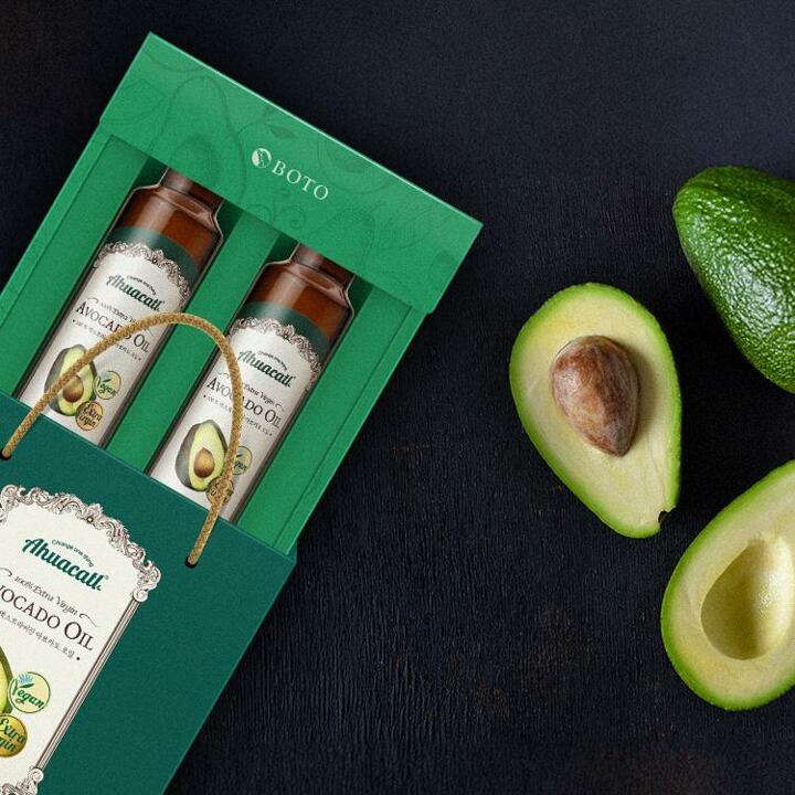 [s][보뚜] 아후카틀 엑스트라버진 아보카도오일 선물세트 250ml 2병