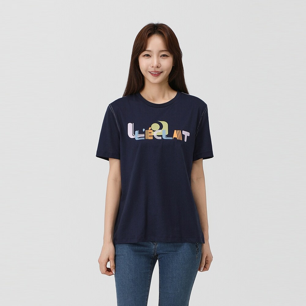[PAT] 레터링 원포인트 티셔츠_1J45310