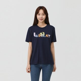 [PAT] 레터링 원포인트 티셔츠_1J45310