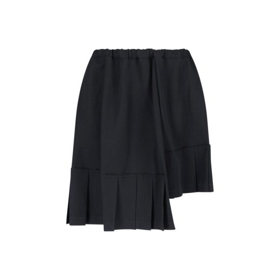 구하다 [해외배송] 25FW 꼼데가르송 미디 스커트 RP S005 W25 1 Black