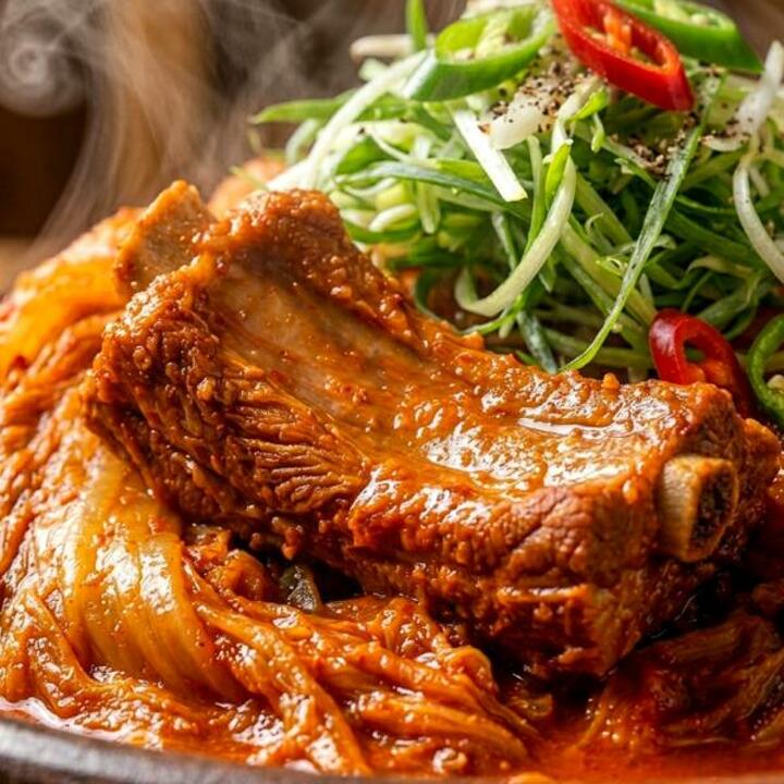 등갈비가 듬뿍! 자글자글 양푼이 등갈비 김치찜 500G X 2팩