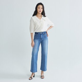 나이스클랍 플랩 아웃 포켓 데님 팬츠 X245PWN101