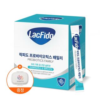[대상웰라이프] 락피도 프로바이오틱스 패밀리 (2 gx100포) 1박스