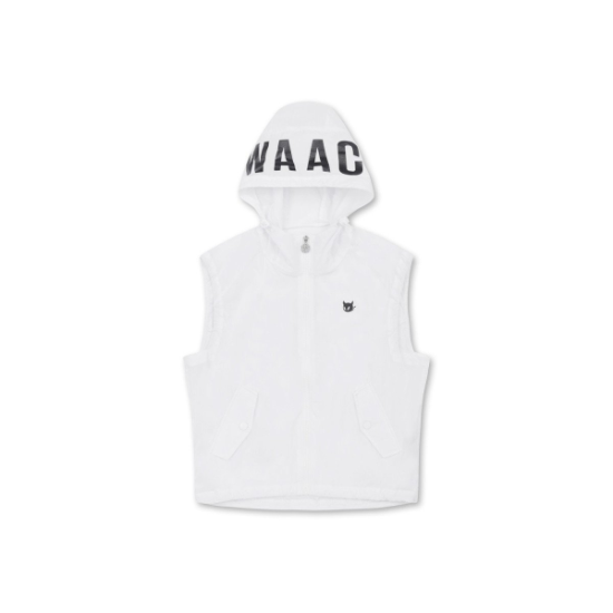 왁[WAAC]골프 (WWVAM25901WHX)Women Light-weight Stretch Hoodie vest
