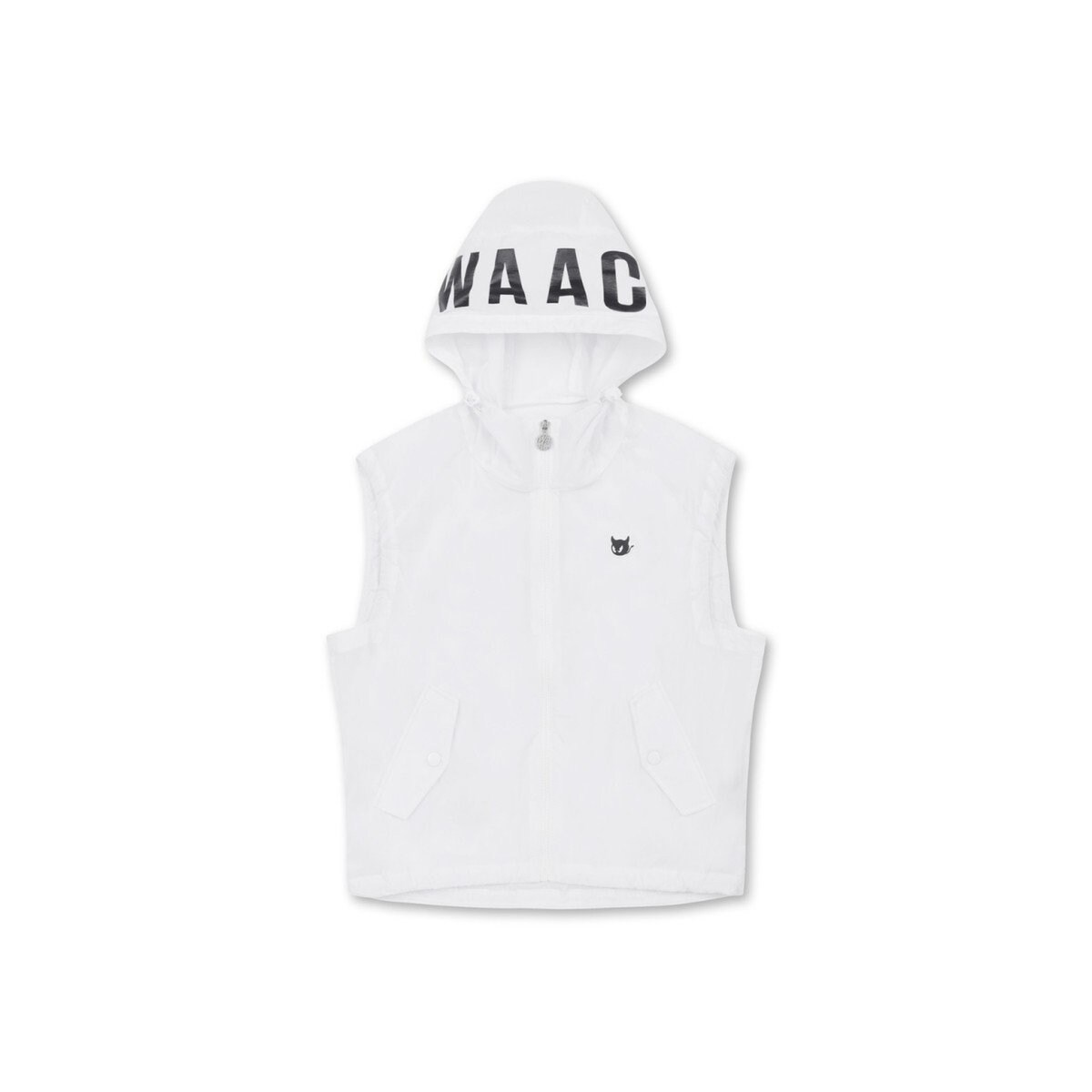 왁[WAAC]골프 (WWVAM25901WHX)Women Light-weight Stretch Hoodie vest