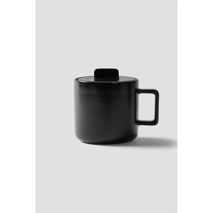 [JAJU/자주] 전자레인지용 1인 도자기 밥솥_650ml_블랙