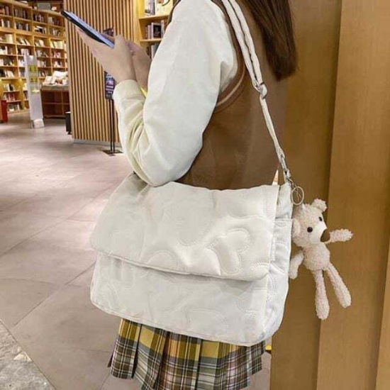 여성 사색가방 하트패턴 메신저백 크로스백 SL