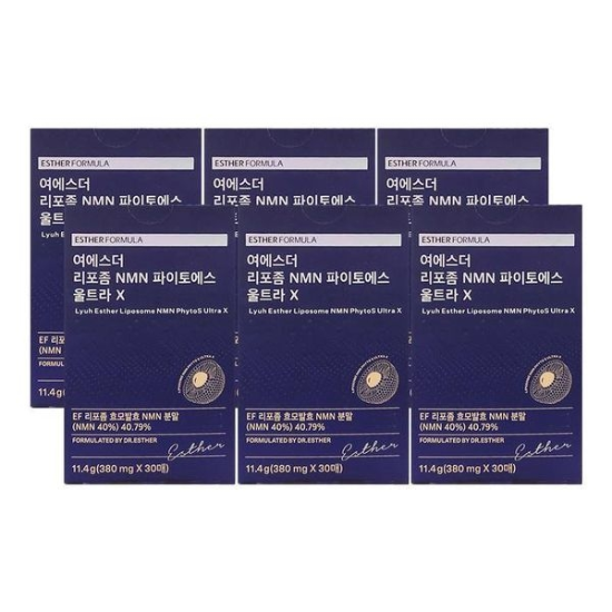 [하프클럽/기타]에스더포뮬러 여에스더 리포좀 NMN 파이토에스 울트라 X 380mg ..-P424141844