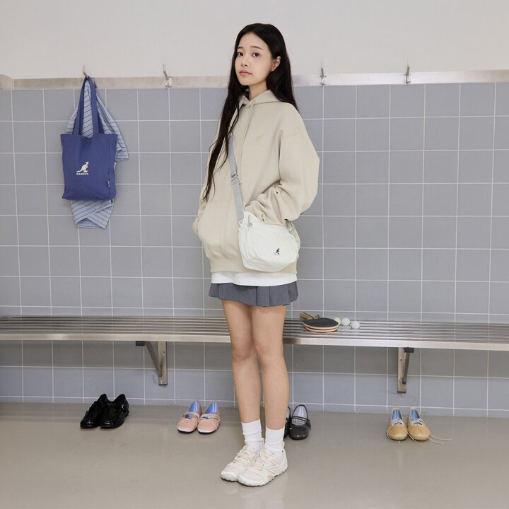 (광주신세계)에센셜 에어 스몰 크로스백 3390 화이트
