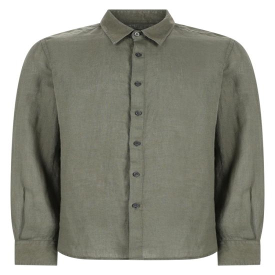 [해외배송] 26SS 120 리노 긴팔 셔츠 33ALIM1PKA 0000115S00038 GREEN