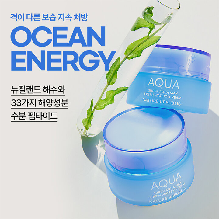 [1+1] 슈퍼 아쿠아 맥스 프레시 수분크림 [지성용]