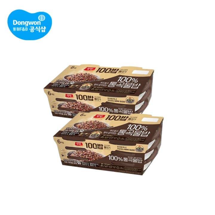 동원 양반100밥 통곡물밥 130g 12개