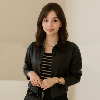 [귈림] 레더 셔츠형 자켓(G4SJK017P)