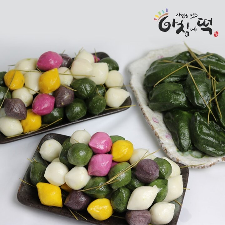 [아침에떡]정성담은 송편세트 2호 2kg (오색송편 94개)