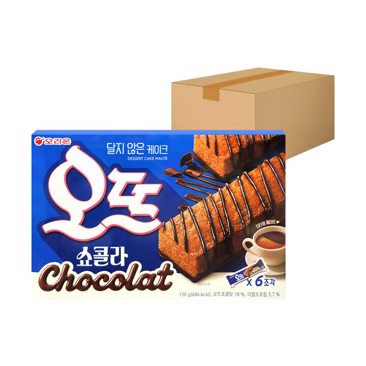 오리온 오뜨 쇼콜라 150g 12개 (한 박스)