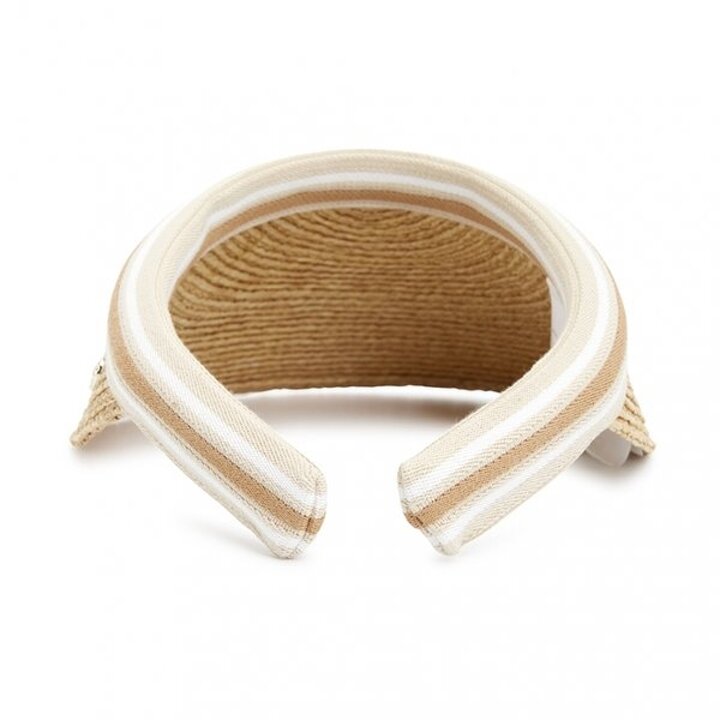 헬렌카민스키 비앙카 10 스트라이프 여성 바이저 HAT50265 NATURAL NOUGAT STRIPE
