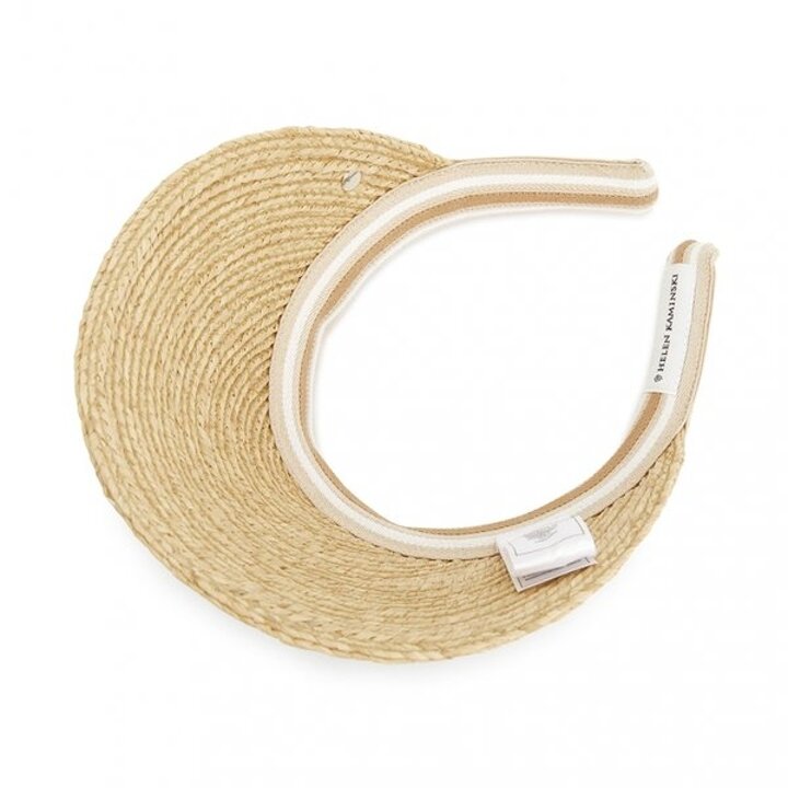 헬렌카민스키 비앙카 10 스트라이프 여성 바이저 HAT50265 NATURAL NOUGAT STRIPE