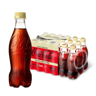 [본사직영] 코크제로 제로 무라벨 370ml PET (18입)