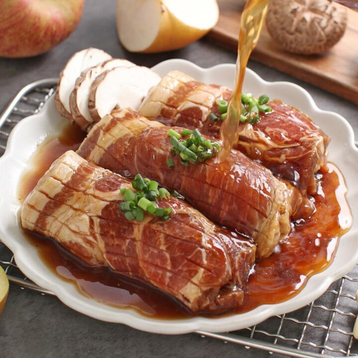 [무보까] 한돈 목살 양념구이 300g x 4팩, 국내산 돼지갈비