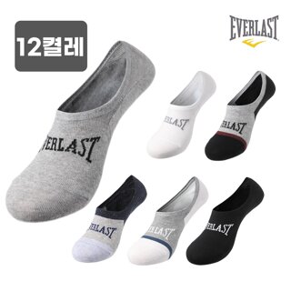 에버라스트 국내생산 남발목양말/페이크삭스 12켤레 A형 EVL216AMs