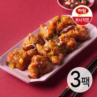 하림 통다리살 깐풍기 390g 3봉
