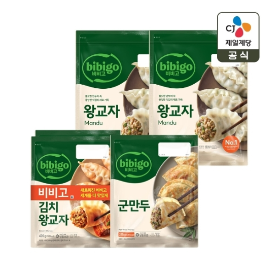 [하프클럽/CJ제일제당]비비고 왕교자 1.05kg x2개 김치 420g x2개 군만두..-P376254811