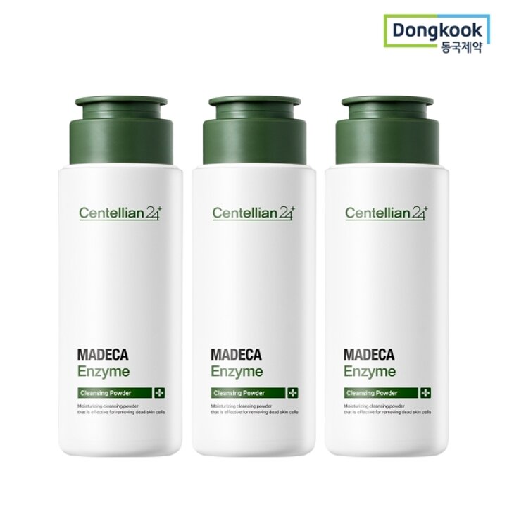 마데카 엔자임 클렌징 파우더 60g 3개 마일드효소 피부세안제 각질모공케어