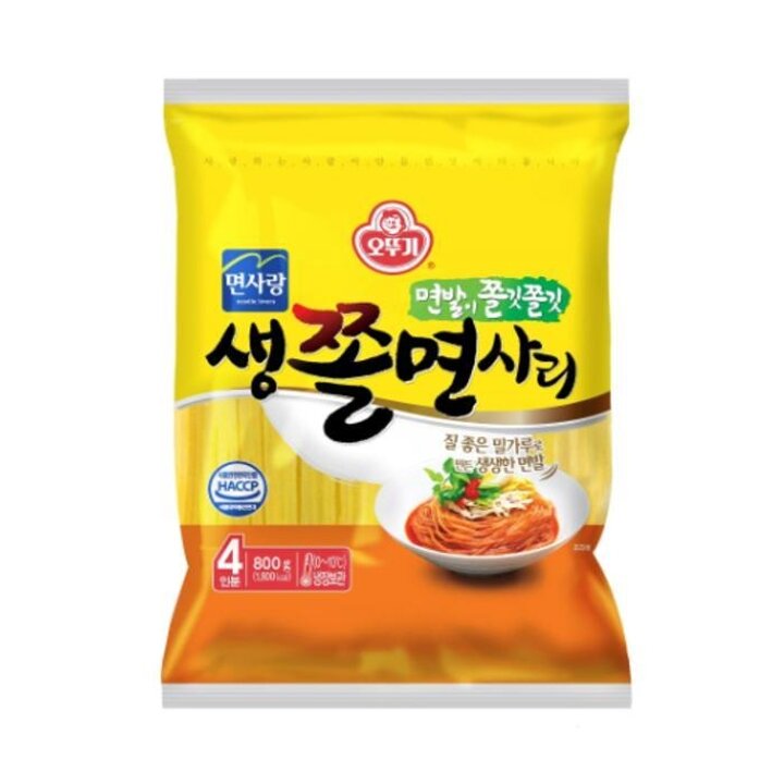 [(주)오뚜기]생쫄면사리4인분800g