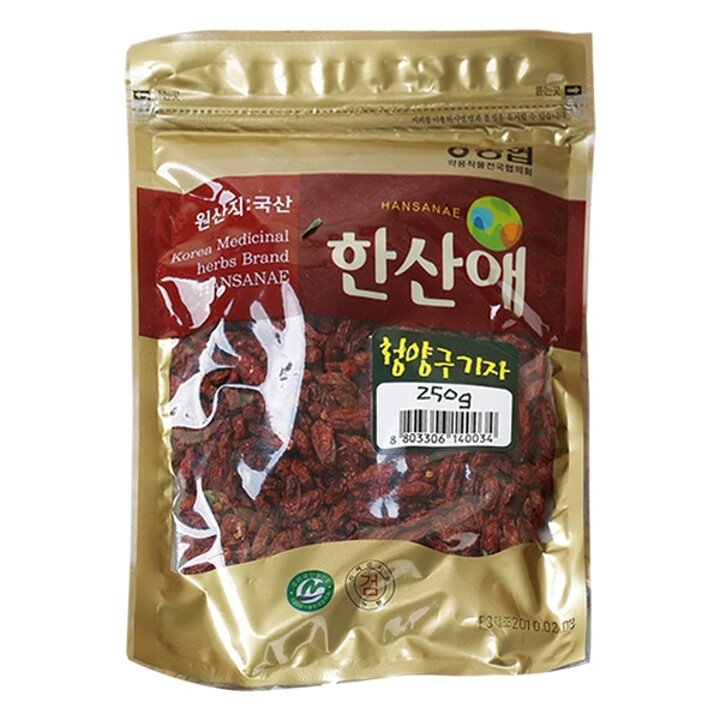 [G]태백농협 한방재료약초-청양구기자 250g