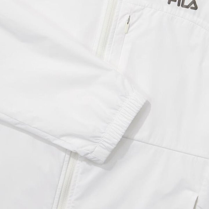 (대구신세계)[휠라 공식] 경량 스트레치 베이직 바람막이(FS2JKG2251F WHI)
