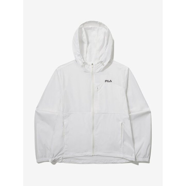 (대구신세계)[휠라 공식] 경량 스트레치 베이직 바람막이(FS2JKG2251F WHI)