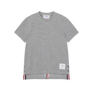 톰브라운 여성 클래식 피케 스트라이프 티 그레이 FJS013A-00050-055