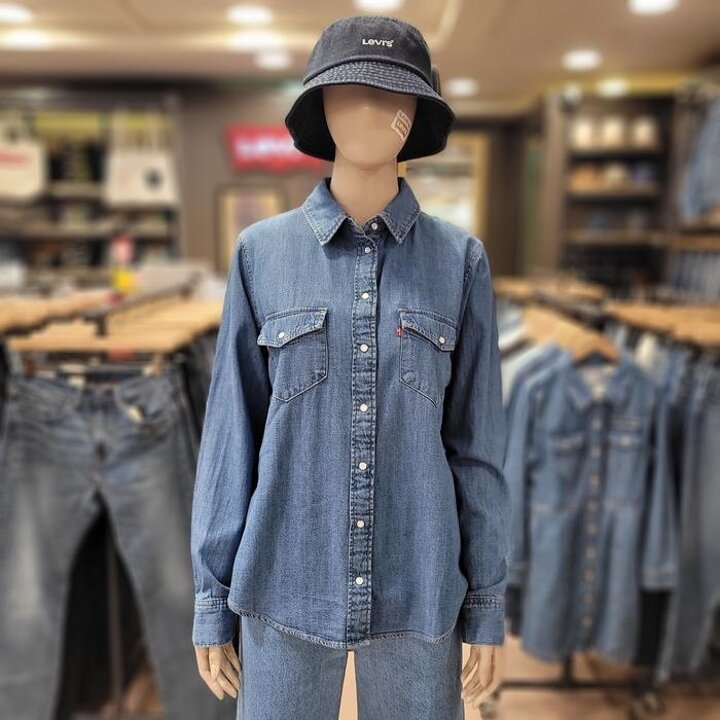 리바이스여성에센셜웨스턴데님셔츠16786-0017