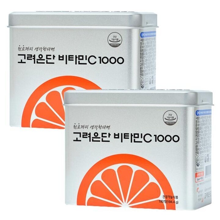 고려은단비타민C1000180정2개